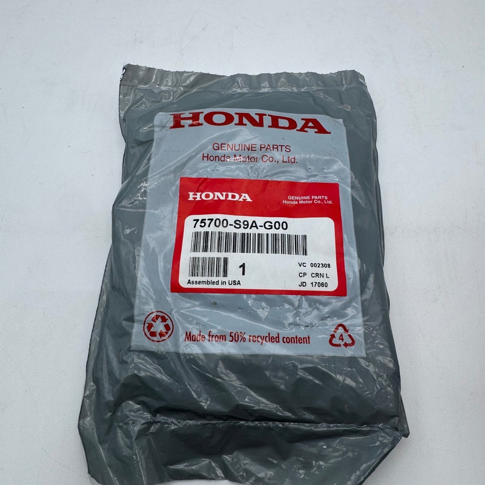 Honda Genuine Front Grille Emblem Badge Silver Chrome 75700-S9A-G00 New OEM